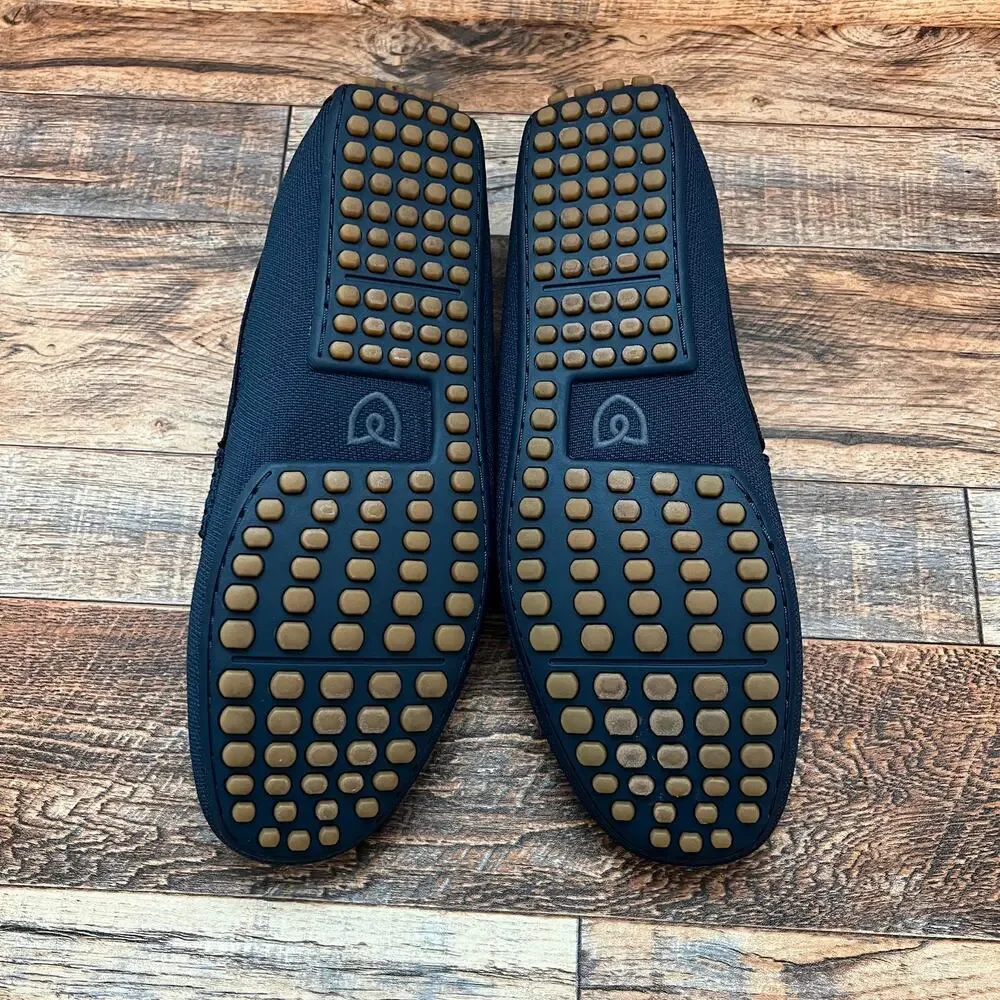 Rothy's the Driving Loafer Navy Blue Men's 11 Shoe Washable